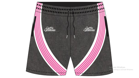 “EARN YOUR STRIPE” Shorts PINK